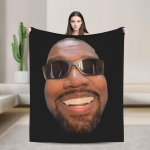Kanye West Graduation Bear Tekk Soe Pehme Esteetiline Pl&uuml;&uuml;s Visketekk Diivani Voodi Dekoratiivne Flanell Voodipesu Voodikate 30x40in