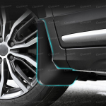 Peugeot 5008 GT porilaudadele Autotarvikud Eesmised ja tagumised porilaudade kaitsed Kriimustusplaat Autode porikaitse 2017 must