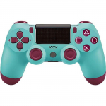 Manette de jeu - GOBRO - PS4 - Bluetooth - Vibration - Couleur Bleu sinine