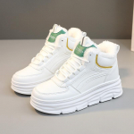 Naiste l&uuml;hikesed p&uuml;ksid Saapad Talvise soe karusnahaga lumesaapad Naiste mood vabaaja puuvillased jalan&otilde;ud platvormsaapad Naiste vabaaja k&otilde;rged saapad k&otilde;rgust suurendavad kingad 40