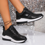 Naiste kaldega kontsaga platvorm tossud suur suurus hingavad litrid &uuml;mar nina paeltega kevad ja s&uuml;gis vabaaja tossud 43 h&otilde;be