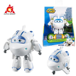 Super Wings 5 tolli muunduv Jett Dizzy Donnie deformeeruv lennukirobot tegevuskujud muunduv animatsioon laste m&auml;nguasjad blue