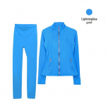 Lulu originaal naiste l&uuml;hike joogajope ja p&uuml;kste komplekt kuldse lukuga 12/XXXL