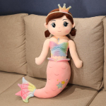 40-100cm Multikas Kawaii Suur Merineitsi Palusnukk Padi V&auml;rviline Ilus Merineitsi Palusm&auml;nguasi T&uuml;drukutele J&otilde;ulukink about 60cm