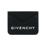 Givenchy Micro 4G Logo Tekstuuriga Avatud Sulgemisega Kummist Kaardihoidja Meeste aksessuaarid Must BK60EJK1QP-001 Basic Set (Bag+Dust Bag)