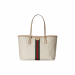 Gucci Ophidia Medium GG Totesekk Beež/Valge Unisex Totesekk_id Kreemjas 631685-UULAG-9682 Basic Set (Bag+Dust Bag)