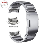 Meeste titaanrihm Samsung Galaxy Watch 8 7 6 5 4 FE 40mm44mm 8 Classic 46mm Rihm Galaxy Watch Ultra 4/6 Classic 5 Pro jaoks Galaxy 5 Pro 45mm h&otilde;be