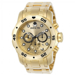 Invicta Pro Diver Kvarts 48mm Kuldne Roostevaba Teras Kuldne 0074 Meeste K&auml;ekell