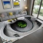3D P&ouml;&ouml;rleva Trepi Illusiooniga Vaip Elutoa Ala Vaip Magamistoa Kodu Kaunistus Voodi K&otilde;rval Libisemisvastane P&otilde;randamatt Pestav 80x120cm 31x47 inch