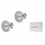 Emporio Armani R&otilde;&otilde;msameelne R&otilde;ngas Moodne &Uuml;mmargune S&otilde;rmus Kotka Logo Tsirkoon K&otilde;rvar&otilde;ngad Naiste k&otilde;rvar&otilde;ngad H&otilde;be EG3587040 Basic Packaging-Box