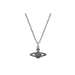 Vivienne Westwood Mini Bas Relief Klassikaline Kristall Ripatsiga Kaelakee Naiste kaelakee P&uuml;ssirohuv&auml;rvi 63020086-S108-CNS108 Box
