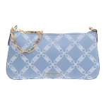 Michael Kors Logotr&uuml;kiga Denimist ja Puuvillasest Kandekott &Otilde;lakott Naiste kotid Helesinine 32R4G8EW6U-NEOBLU/MIDN Basic Set (Bag+Dust Bag)