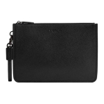 Coach Charter 30 Logoga Reljeefne &Uuml;lemine T&otilde;mblukuga Nahast Sidur Suur Meeste Sidur Must CR787-BLK Basic Set (Bag+Dust Bag)