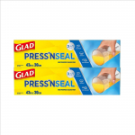 tihendiga Glad Toidu Glad Ladustamine Toidu K&ouml;&ouml;k Majapidamise Suur Costco 350086 [Komplekt 2] Press'n Wrap, Kile, Tarvikud, Kaubad, Maht,