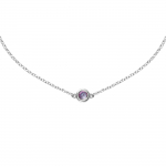 Tiffany & Co. Elsa Peretti&reg; Roosa &uuml;mmargune ripats kaelakee Naiste kaelakee H&otilde;be 25390474 Box