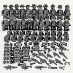 22 Minifiguuri komplekt S&otilde;jav&auml;eseeria Kurikaela Minifiguurid Ehitusplokk M&auml;nguasjad