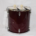 16-tollise cheerleadingi tom-tom trumm kahe alumiiniumisulamist trummipulgaga Fan Drum with Color Note
