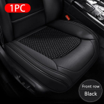 SEAMETAL Hingav Auto Esimese Istme Kate J&auml;&auml;siid Jahutav Istmepadi T&auml;ielikult &Uuml;mbritsev Kriimustuskindel Auto Istmekate Universaalne Black-Front-1pc black