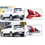 &Uuml;hilduv tagatulede korpus ja kate Peugeot 3008 jaoks - Tagumine tagatuli, esituli ja pidurituli Passenger Side Inner Right (13-15) gray