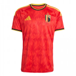 Adidas Belgia 26 Kodus&auml;rk Punane/Julge Kuld Unisex Jalgpalli S&auml;rgid Climacool Hingav F&auml;nni Versioon JM8381 XL