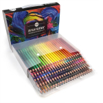 BRUTFUNER V&auml;rvilised pliiatsid: 72 v&otilde;i 120 &otilde;lip&otilde;hist, vees lahustuvat v&auml;rvi &otilde;pilastele ja kunstnikele Colored Pencil Set gray