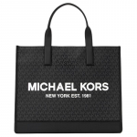 MICHAEL KORS COOPER Br&auml;ndilogo Klassikaline Kaetud L&otilde;uend Kunstnahast K&auml;sikott Meeste Must must