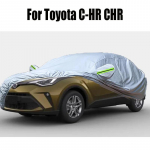 Toyota C-HR CHR jaoks Universaalne sobivus Aastaringselt T&auml;ielik auto kate P&auml;ikese, Vihma, Lumega ja Vee eest Kaitsmiseks P&auml;ikesekaitseks hall v&auml;rv
