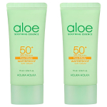 Holika Holika Aloe Veekindel P&auml;ikesekreem SPF50+ PA++++ Niisutav UV-kaitse 70ml x 2 tk