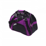 Kaasaskantav koera kassi kandekott Lemmiklooma kutsika reisikotid Hingav v&otilde;rk V&auml;ike koer kass koerad &Otilde;uetelgi kandekott V&auml;ljaminevad lemmikloomad k&auml;ekott (Purple,S) lilla