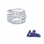 Swarovski Twist Wrap kristallidega kaunistatud s&otilde;rmus