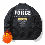 Tikitud jope Pluss puuvillane Air Force Ma1 Pilot Jacket Meeste lennujope M