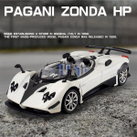 1:24 Pagani Zonda HP Barchetta Superauto Sulamist Autopilt Heli ja Valgusega T&otilde;mmatav Laste M&auml;nguasi Kogumisobjekt S&uuml;nnip&auml;evakingitus valge