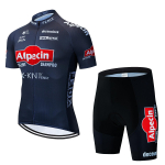 Alpecin Pro Team Jalgrattas&auml;rgi Komplekt Meeste Maanteeratta S&auml;rgid &Uuml;likond Jalgratta P&uuml;ksid MTB Riided Maillot Culotte Jalgrattariided L black