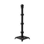 Paberihoidja raske alusega Rustikaalne Stabiilne Stiilne Square Base black