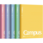 Kokuyo Campus M&auml;rkmikpunktidega joonitud joontega 5-pakk B5 B-joontega 30 lehte Nr-3CBTX5 gray