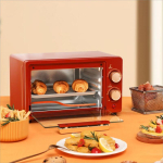 Konka elektriline ahi Kodu mitmeotstarbeline miniahi K&uuml;psetuskarp Kuivatatud puuviljamasin Air Fryer ahi 10L Red red