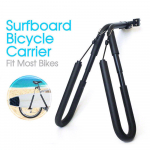 AU Stocks Surfilaud Jalgrattahoidja Rack Bike Skimboard Uus k&uuml;lglohelaud must