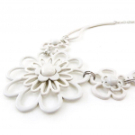 NOA [I9960] &ndash; valge  Marguerite  disainerkaelakee valge