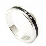 Anneau Argent 'Enzo' 54 must
