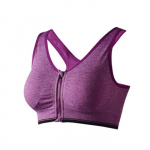 Naiste t&otilde;mblukuga spordirinnahoidjad, juhtmevabad joogarinnahoidjad, t&otilde;mblukuga, v&auml;risemiskindel suure intensiivsusega push-up S sinine