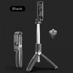 4-&uuml;hes Bluetoothi ​​juhtmevaba Selfie Stick statiiv, kokkupandav ja monopod, universaalsed nutitelefonide jaoks Gopro- ja spordikaamerate jaoks valge