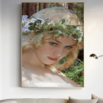 DINGPU DIY 5D Teemantmaal Ristpistes T&auml;is&uuml;mmargune puur Maastiku Teemanttikandid Rhinestones Kunst Kodukaunistus 20X30CM