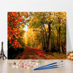 Kunst DIY maalimine numbrite j&auml;rgi Teemantmaal Kodukaunistus &Otilde;limaal Hobid Digitaalne &otilde;limaal Numbrite maalimine 40x50cm no frame