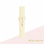 Silikoonrihm Apple Watchi k&auml;ev&otilde;ru jaoks 44 mm 40 mm 38 mm 42 mm kellarihm Apple Watchi rihma jaoks Correa Iwatchi seeria jaoks 7 6 Se 5 4 3 38 40mm ML