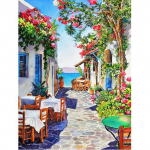 DIY 5D teemantmaaling siilseene korvi ristpistes t&auml;is&uuml;mmarguse teemanttikandiga Full Round 20x30CM