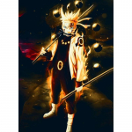 5D DIY teemantmaaling Jaapani anime ninja teemanttikandid ristpistes t&auml;ispistes kivimosaiigiga kodukaunistus Round 20x30cm