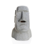 Creative Tissue Box Kvaliteetne koekarp, Ruudukujuline Moai kuju Lihav&otilde;ttesaare Kivist kuju majapidamiskoekarp valge