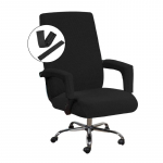 Paksud kontoriistmete toolid Protector Vastupidav Jacquard Office Stretch Spandex toolikatted M&auml;&auml;rdunud arvutiistme tooli kate Eemaldatavad katted L Size