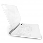 BT Magnetic Suction puutetundliku juhtklaviatuur koos kaitsekestaga, mis &uuml;hildub iPad Pro 12.9-ga with backlight for iPad Air 4&5 iPad Pro 11 valge