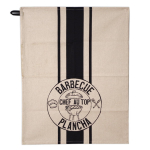 Les Tr&eacute;sors De Lily [R6604] &ndash; puuvillane k&auml;ter&auml;tik Barbecue Plancha, beež must (tippkokk) - 60x45 cm beež